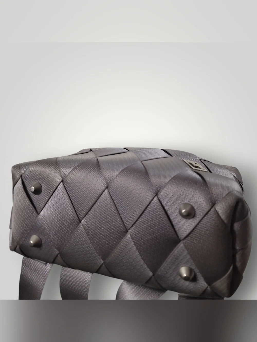 Maggie Bags Quilted Webbing Silver Women's Backpack – Sleek Daily Carry EUC - Picture 7 of 10